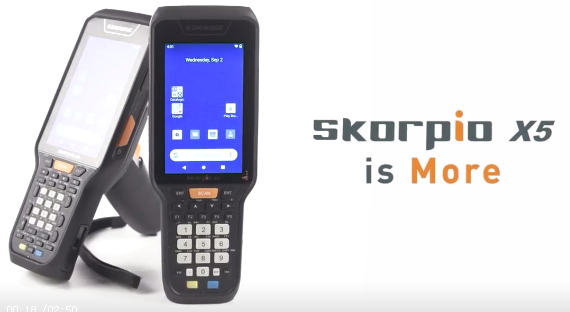 重磅來襲|Skorpio X5移動終端 - 增強可追溯性，提高生產力！