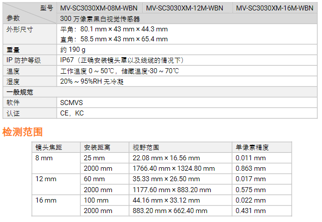 ?？礛V-SC3030XM-08M/12M/16M300萬(wàn)像素黑白視覺(jué)傳感器讀碼器工業(yè)相機(jī)參數(shù).png